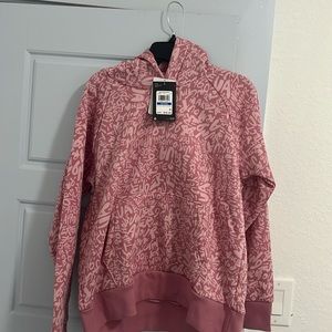 New with tags pink under armor hoodie